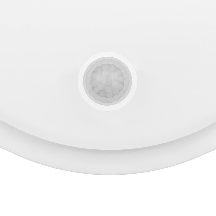 Maclean LED-Leuchte mit Bewegungsmelder, PIR-Sensor, weiß, 10 W/15 W/18 W, IP65, einstellbare Farbtemperatur 3000/4000/6000 K, MCE535 W