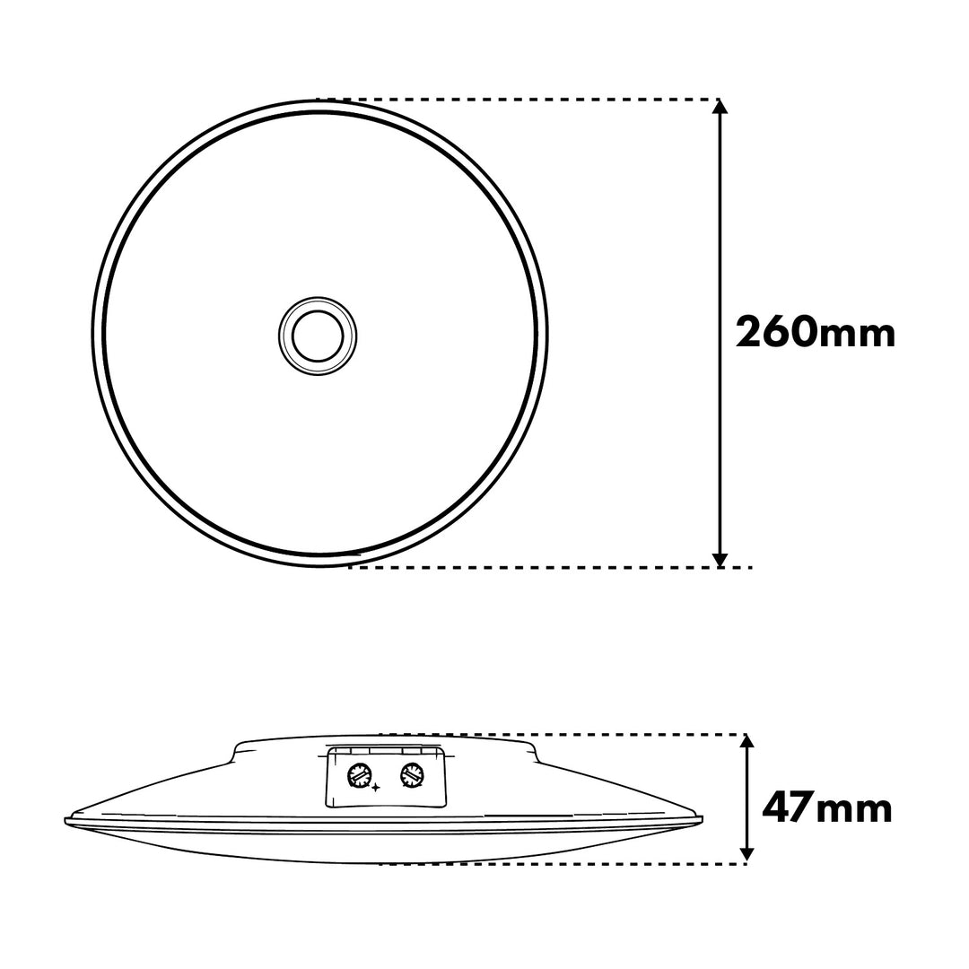 Maclean LED-Leuchte mit PIR-Sensor, Deckenleuchte, 15 W, 1300 lm, IP54, 220–240 V~, 50/60 Hz, MCE537