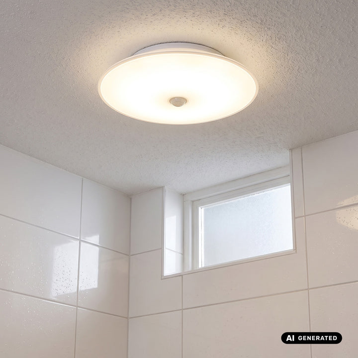 Maclean LED-Leuchte mit PIR-Sensor, Deckenleuchte, 15 W, 1300 lm, IP54, 220–240 V~, 50/60 Hz, MCE537