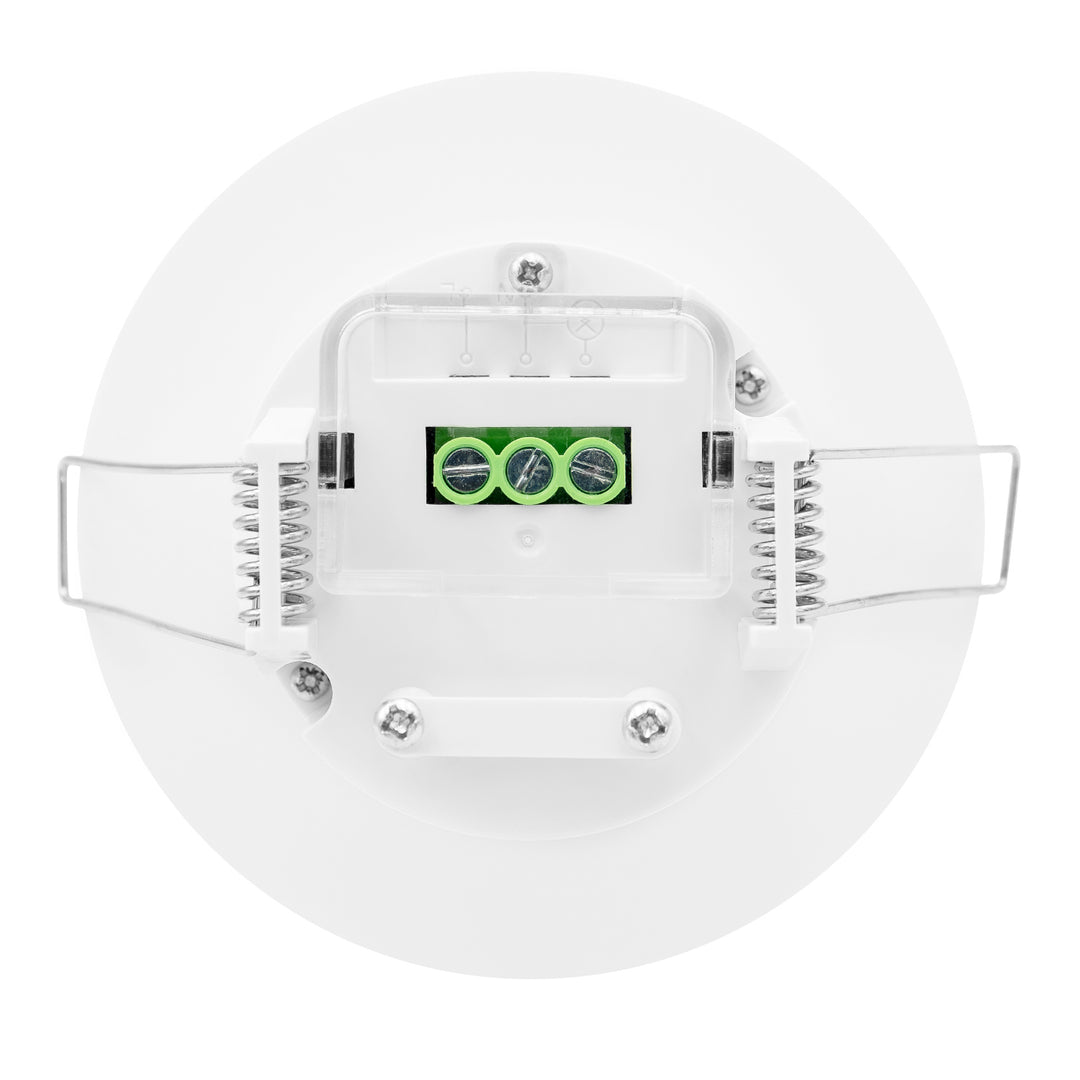 Maclean PIR-Präsenzmelder, Unterputzmontage, Reichweite 10 x 40 m, 1000 W/2000 W, 220–240 V AC, 50/60 Hz, IP54, MCE822