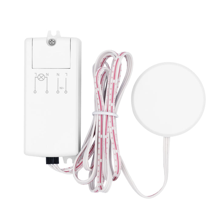 Maclean Unterputz-Touchschalter, <40 mm, 110–240 V AC, max. Belastbarkeit 600 W für LED, MCE824