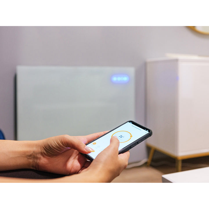 Elektrischer IR-Heizkörper Lafe, Infrarot, Leistung 500 W, Touchpanel, ThermoSmart