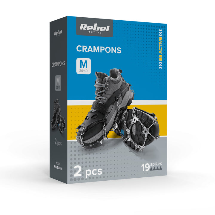 Spikes für Wanderschuhe Rebel Active, Größe M 36-40