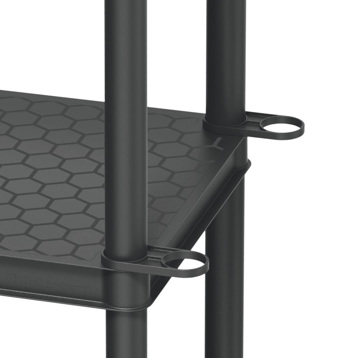 Regal Stackaro Solid 60 Kistenberg, max. Gesamtbelastung 185 kg, 4 Regalböden, Wandmontage, KSS60L4HD-S411