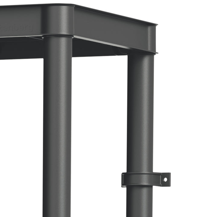 Regal Stackaro Solid 60 Kistenberg, max. Gesamtbelastung 185 kg, 4 Regalböden, Wandmontage, KSS60L4HD-S411