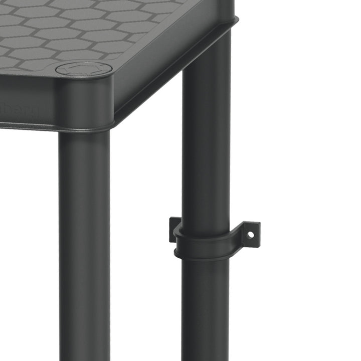 Regal Stackaro Solid 60 Kistenberg, max. Gesamtbelastung 185 kg, 4 Regalböden, Wandmontage, KSS60L4HD-S411