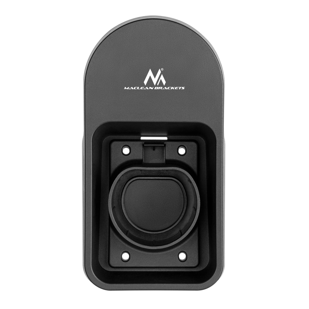 Wandhalterung für Kabel und Stecker des Maclean-EV-Ladegeräts, universell, Typ 2, max. Belastbarkeit 10 kg, MC-901