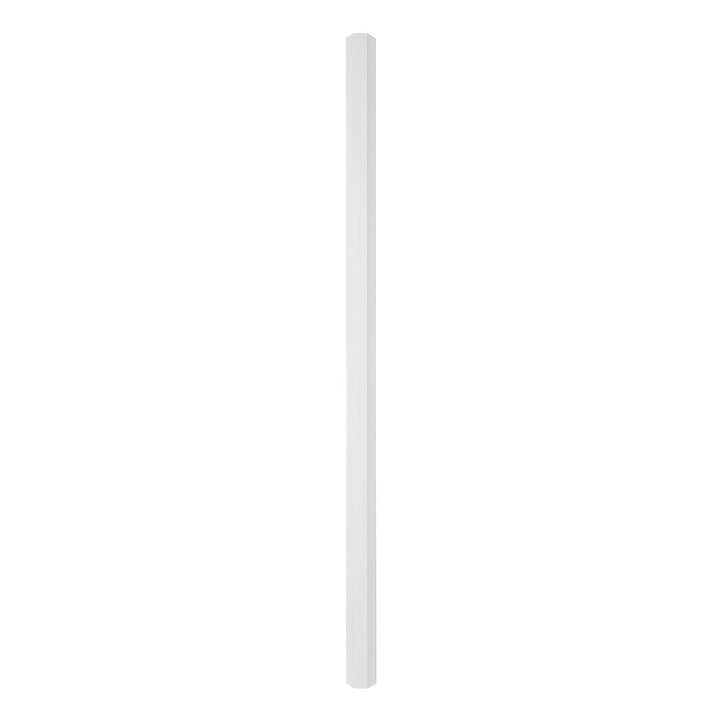 Maclean-Kabelabdeckleiste aus Aluminium, 33 x 18 x 750 mm, weiß, MCTV-897 W
