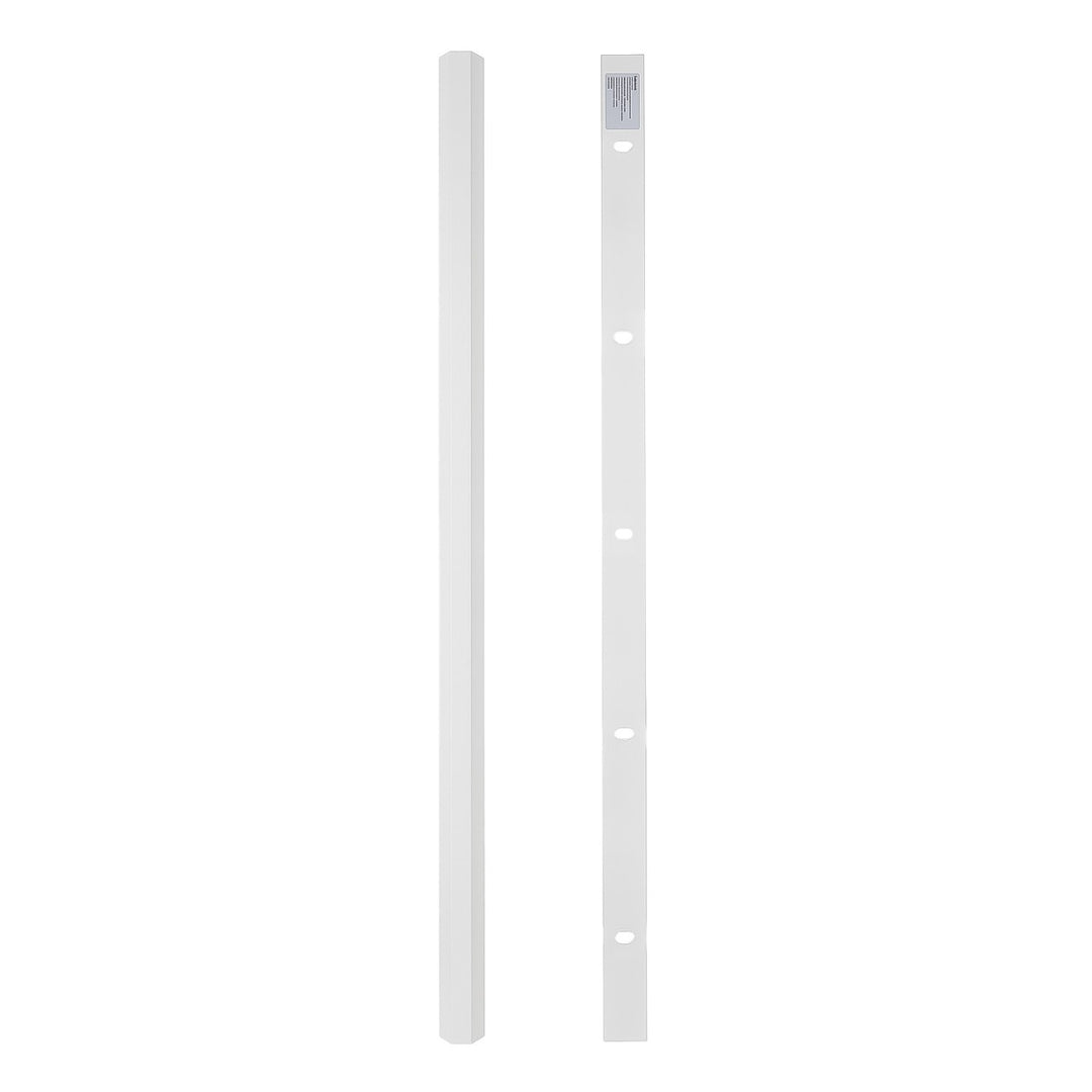 Maclean-Kabelabdeckleiste aus Aluminium, 33 x 18 x 750 mm, weiß, MCTV-897 W