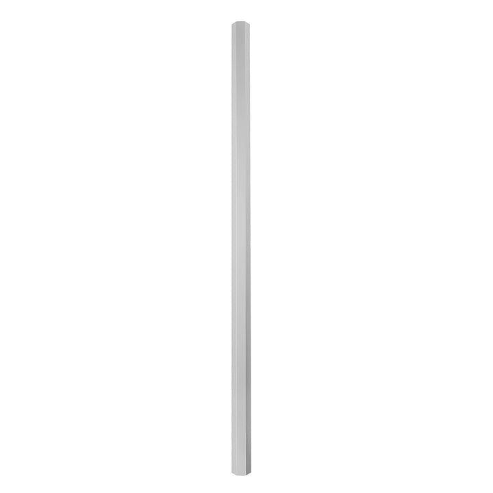 Maclean-Kabelabdeckleiste aus Aluminium, 33 x 18 x 750 mm, silber, MCTV-897 S