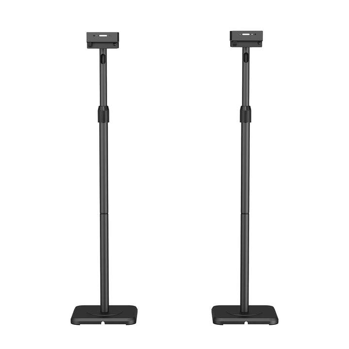 Set mit Maclean-Standfüßen für Lautsprecher, universell einsetzbar, vertikale und horizontale Verstellung +10° bis -10°, max. 5 kg, MC-916