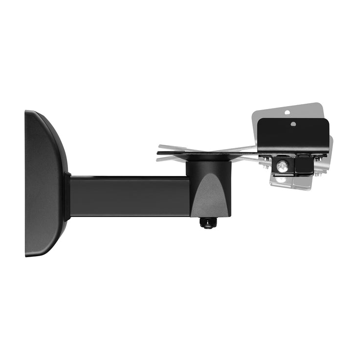 Halterungsset für Maclean-Lautsprecher, universell einsetzbar, vertikal verstellbar von +8° bis -8° und horizontal von +90° bis -90°, max. 15 kg, MC-917