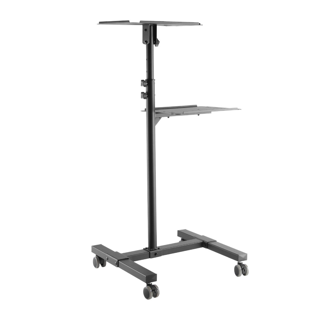 Moble Projektor-/Laptop-Tisch „Maclean“, höhenverstellbar, aus Stahl, max. 10 kg, MC-207