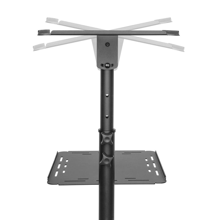 Moble Projektor-/Laptop-Tisch „Maclean“, höhenverstellbar, aus Stahl, max. 10 kg, MC-207