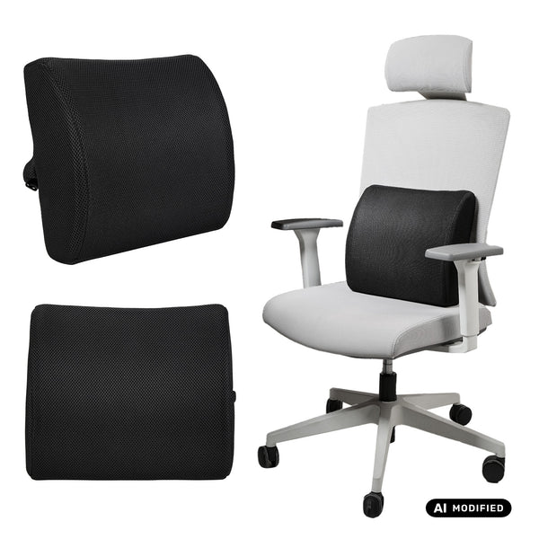 Promedix-Lendenkissen aus Memory-Schaum, 34 x 31 x 12 cm, Schaumdichte: 50D, PR-216