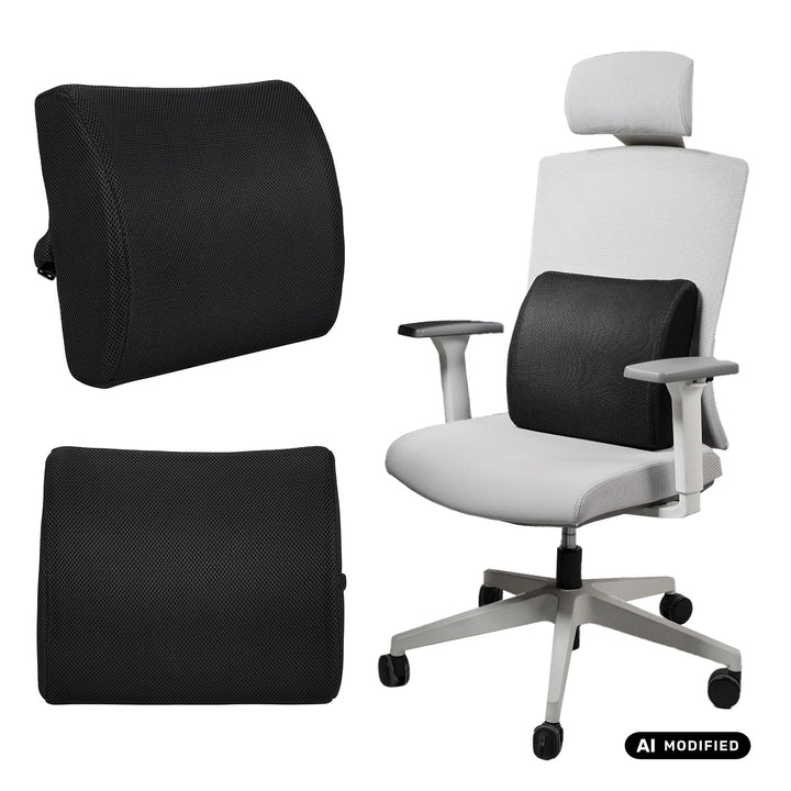 Promedix-Lendenkissen aus Memory-Schaum, 34 x 31 x 12 cm, Schaumdichte: 50D, PR-216