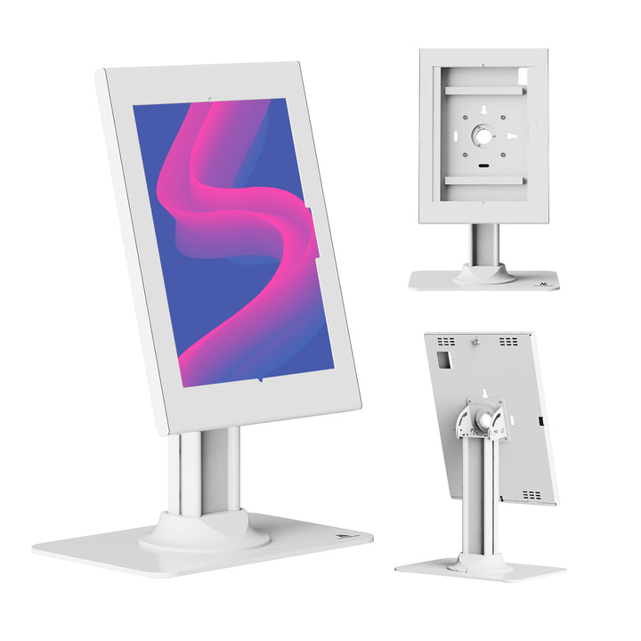 Maclean-Werbehalterung für Tablets, mit Verriegelung, 12,4"–13", iPad Air/Pro, Samsung Tab S10+/S9+/S8+/S7+, 257 × 350 × 22 mm, MC-958 W
