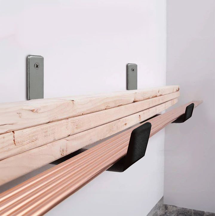 Maclean Wandhalterung/Aufhänger für Reifen, Räder, Leitern, Fahrräder, Stahl, max. Belastung 15 kg, MC-435, 3 Stück