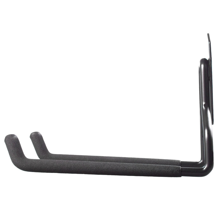 Maclean Wandhalterung/Aufhänger für Reifen, Gartengeräte, Leitern, Schläuche, Fahrräder, aus Stahl, max. Belastung 35 kg, MC-440, 4 Stück