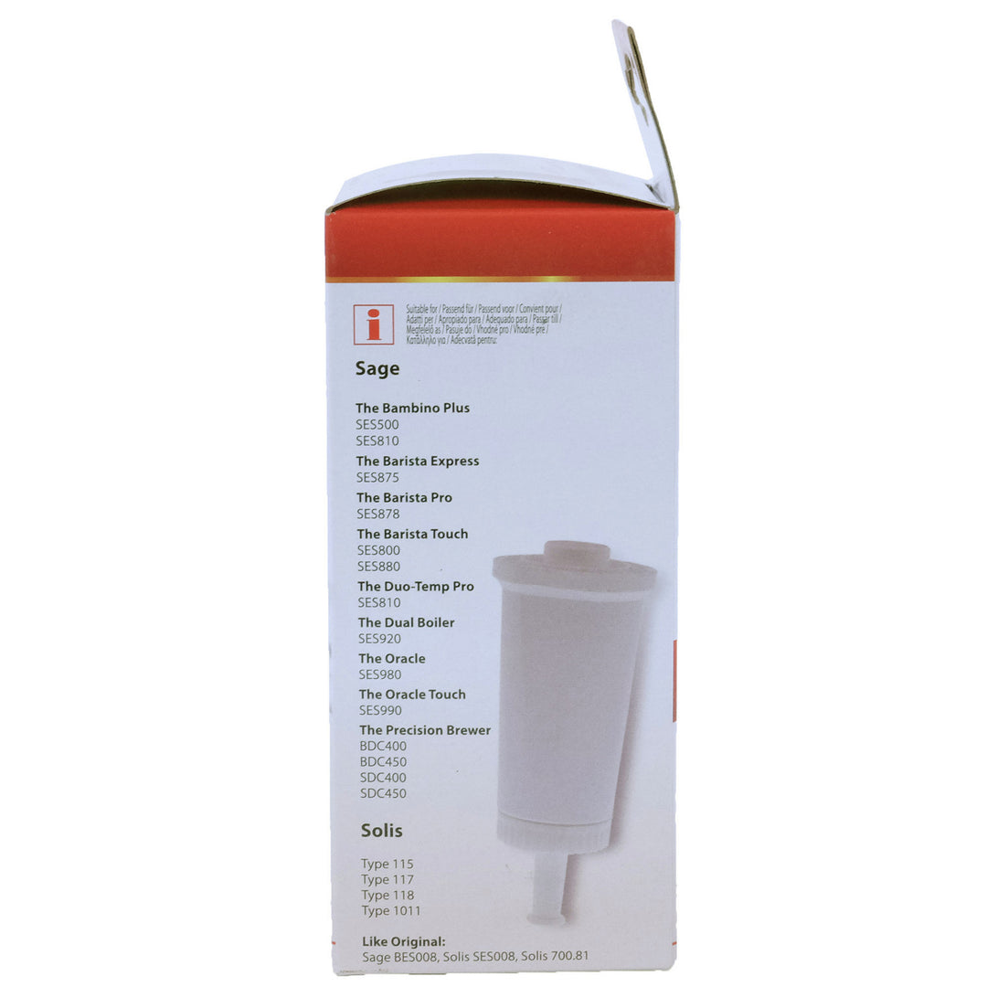 Wasserfilter für Sage-Kaffeemaschine, Ersatzteil BES008 Scanpart, 2 Stück