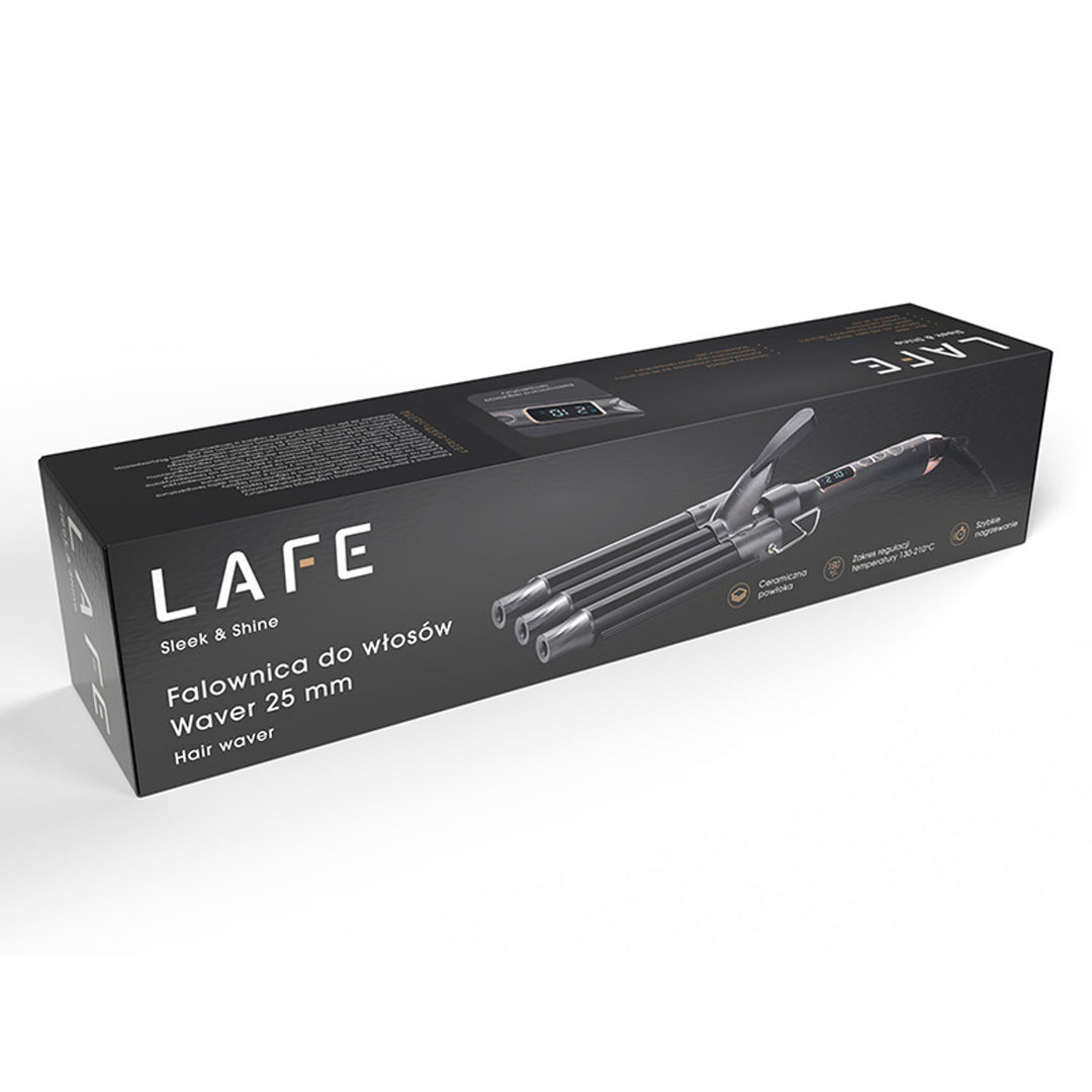 LAFE-Haarwelle, Heizelementdurchmesser 25 mm, Leistung 105 W, Sleek & Shine Waver