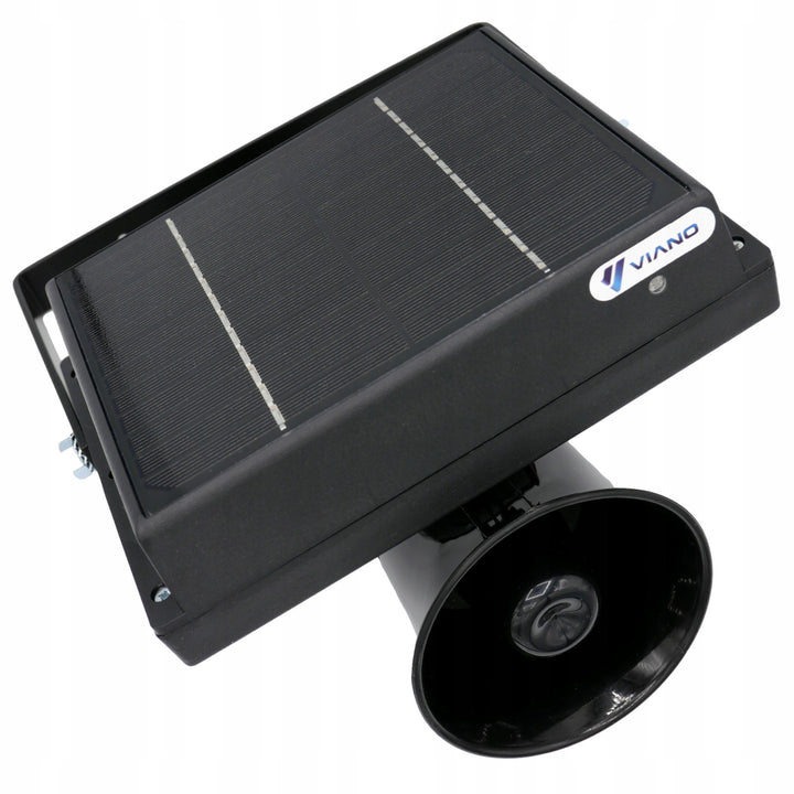 Solar-Vogelabwehrgerät Viano, vertreibt Krähen, Stare, Tauben, Amseln, Spatzen und andere Vögel, IP54, OP1