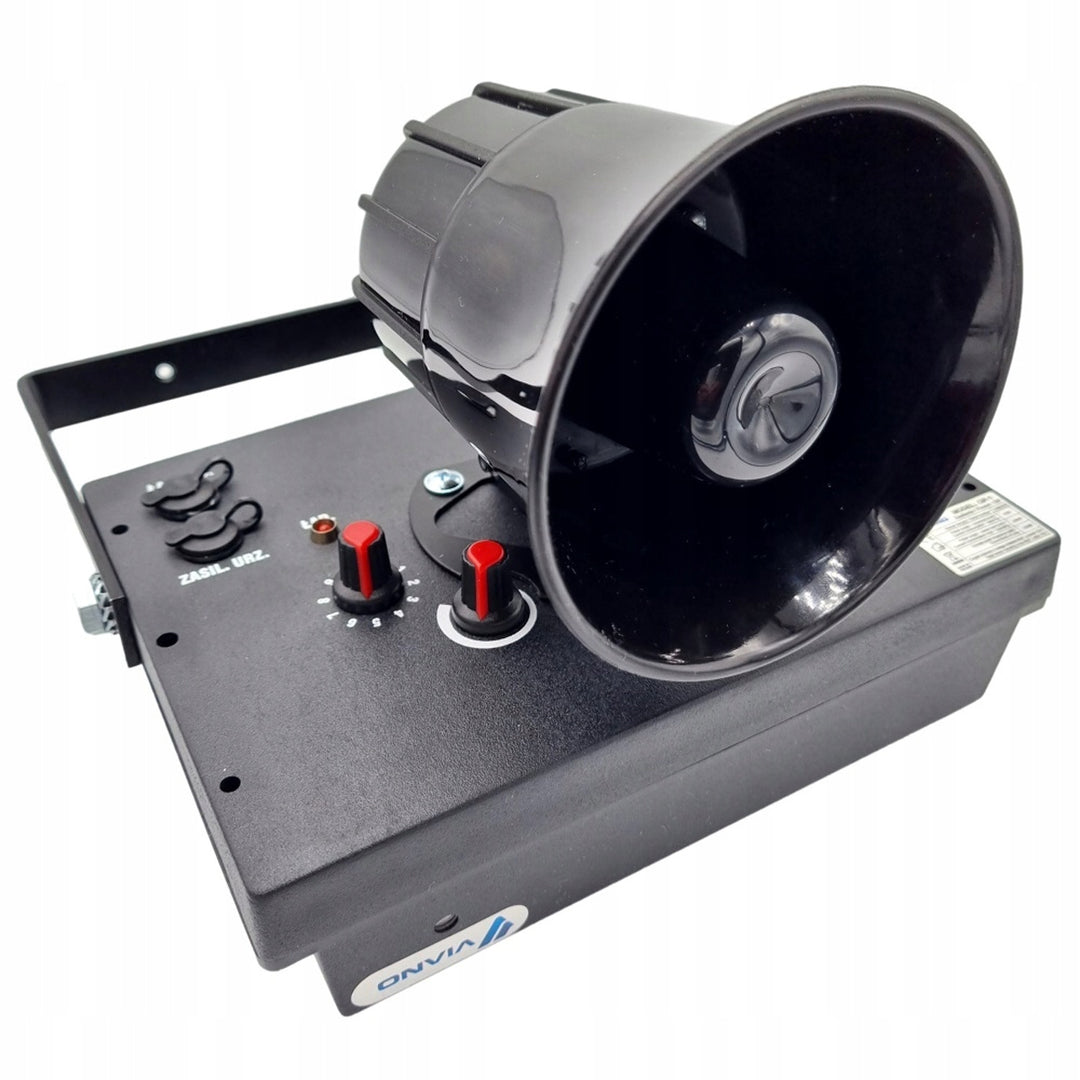 Solar-Vogelabwehrgerät Viano, vertreibt Krähen, Stare, Tauben, Amseln, Spatzen und andere Vögel, IP54, OP1