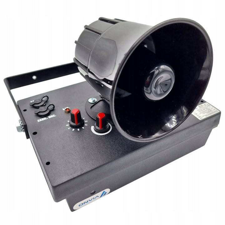 Solar-Vogelabwehrgerät Viano, vertreibt Krähen, Stare, Tauben, Amseln, Spatzen und andere Vögel, IP54, OP1