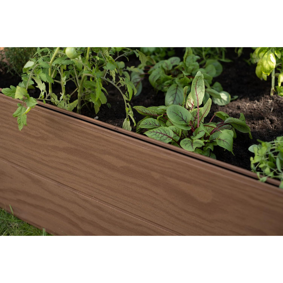 Gartenumrandung Keter Maple, Kunststoff, Farbe Braun, Maße 106x50x32, witterungsbeständig, 249297