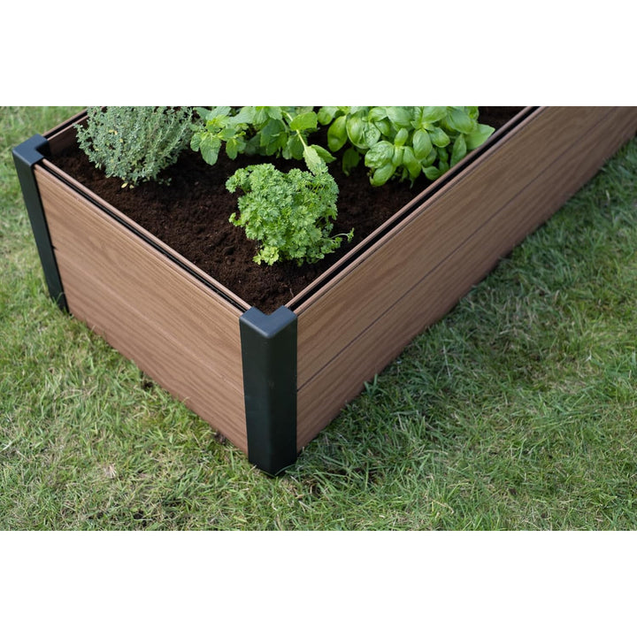 Gartenumrandung Keter Maple, Kunststoff, Farbe Braun, Maße 106x50x32, witterungsbeständig, 249297