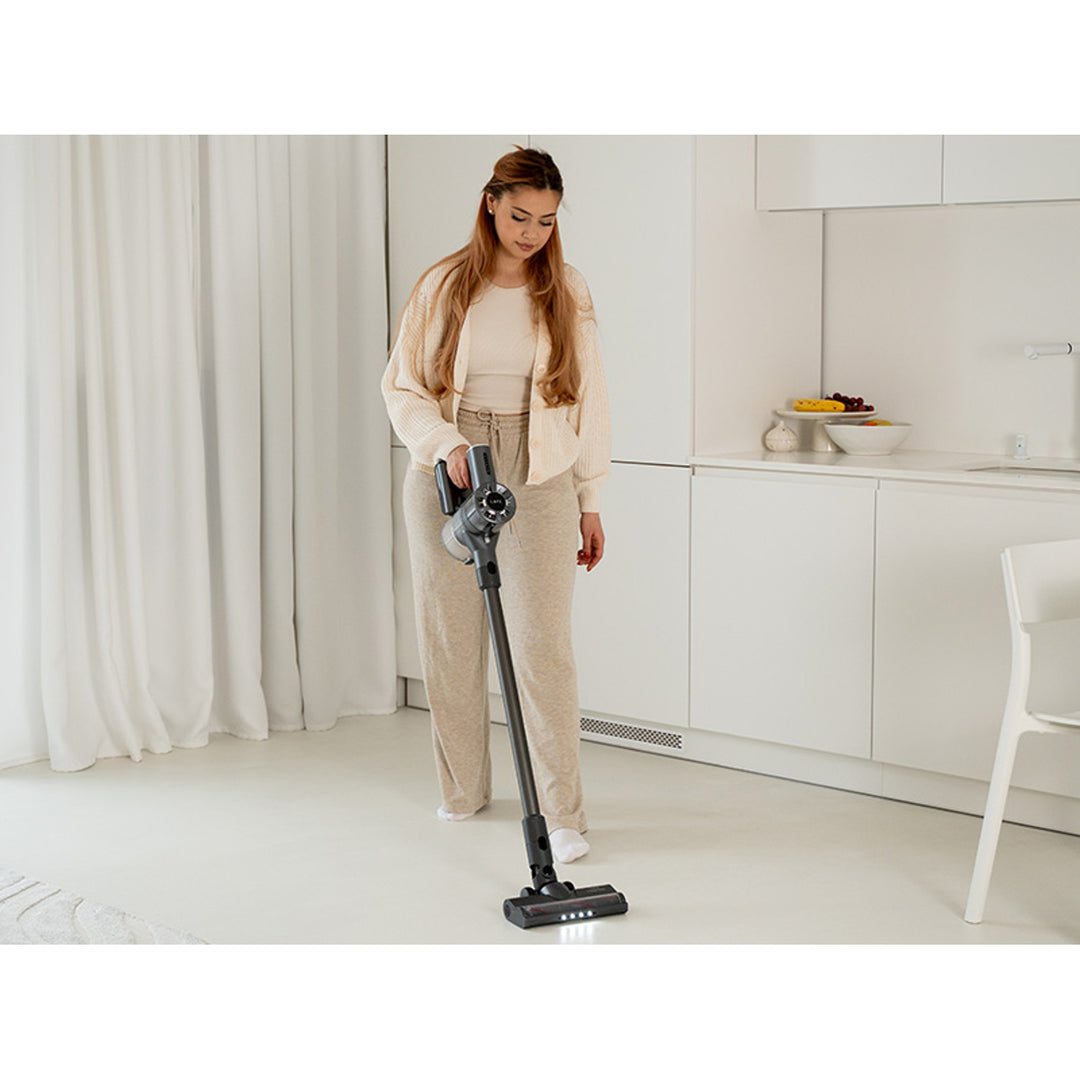 LAFE kabelloser Staubsauger, bürstenloser BLDC-Motor, 2200-mAh-Akku, PowerGlide 200 W