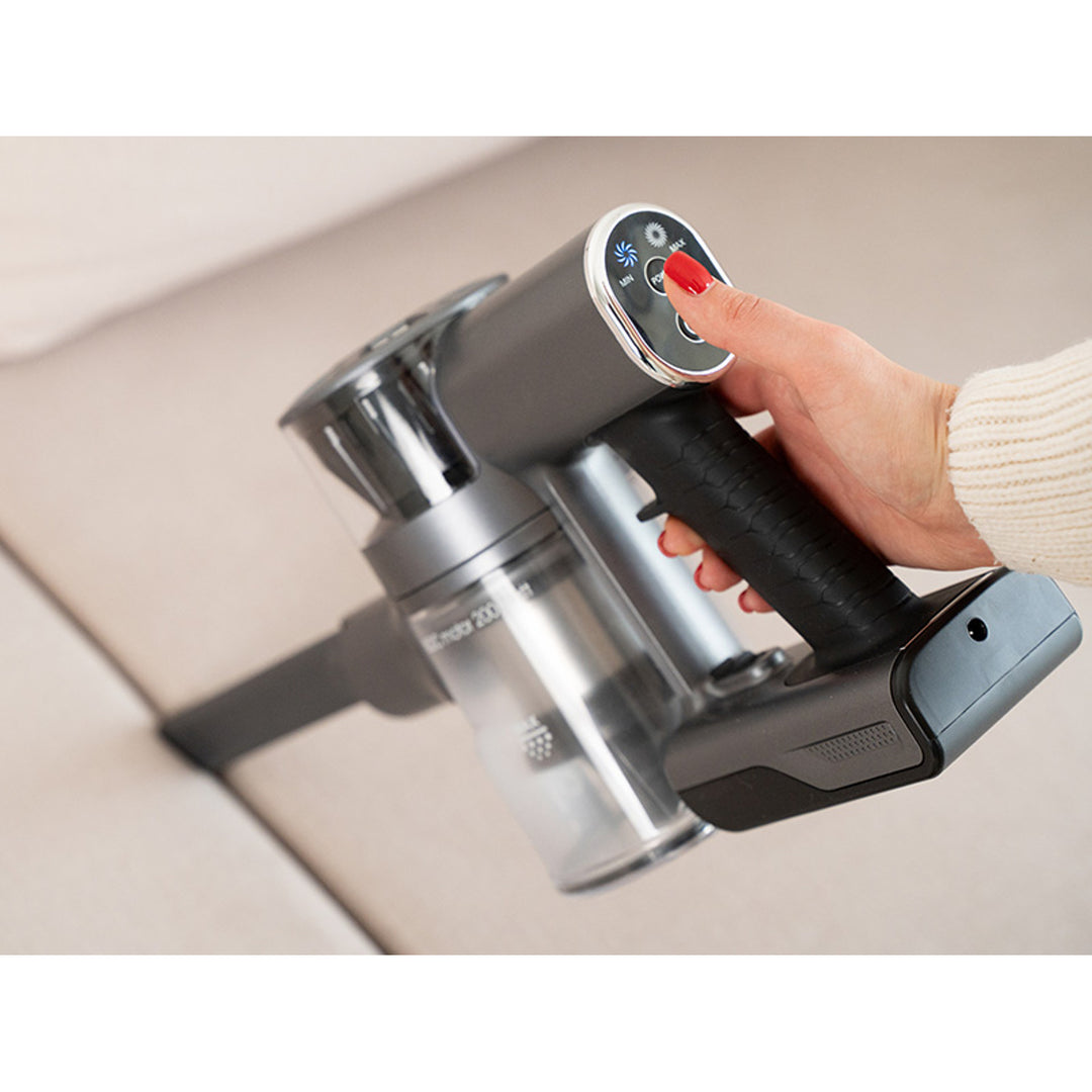 LAFE kabelloser Staubsauger, bürstenloser BLDC-Motor, 2200-mAh-Akku, PowerGlide 200 W