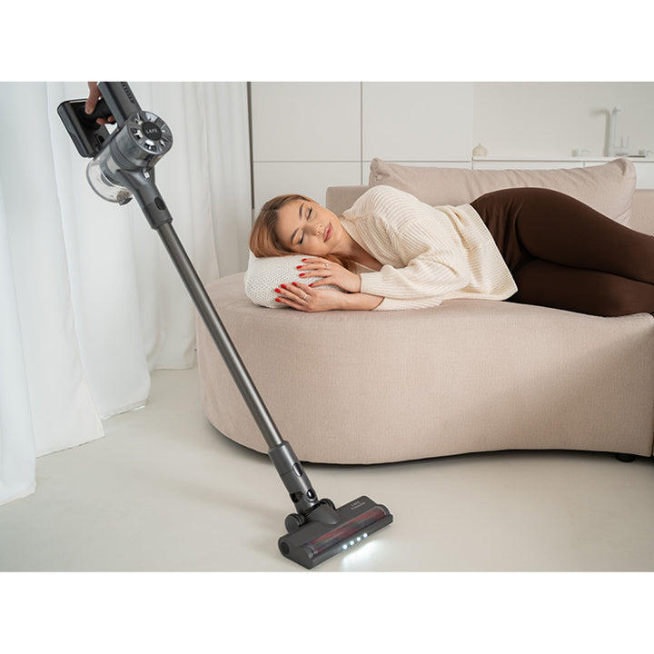 LAFE kabelloser Staubsauger, bürstenloser BLDC-Motor, 2200-mAh-Akku, PowerGlide 200 W