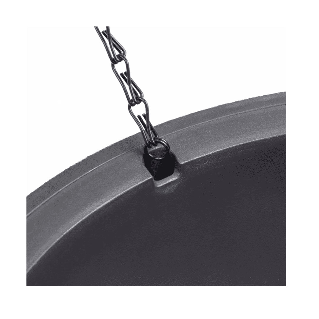 Hängepflanzgefäß Keter Sphere Planter, Farbe Anthrazit, 3 Stück