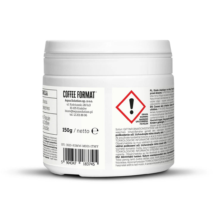 Set mit Reinigungstabletten für Kaffeemaschinen, 2-Phase Cleaning TABS+ 40 x 3,5 g + Entkalkungstabletten für Kaffeemaschinen, Descaler Tab+ 6 x 16 g