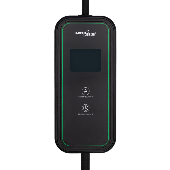 GreenBlue-Ladegerät für Elektrofahrzeuge (EV) und Plug-in-Hybridfahrzeuge (PHEV), tragbar, Typ 2, Kabellänge 6,8 m, IP65, 11 kW, 220–380 V Wechselstrom, 50/60 Hz, 16 A, 3-phasig, GB1100