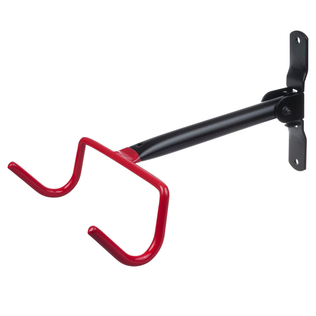 Maclean Fahrradhalterung / Wandhalterung, horizontal, Stahl, max. Belastbarkeit 30 kg, MC-430, 4 Stück