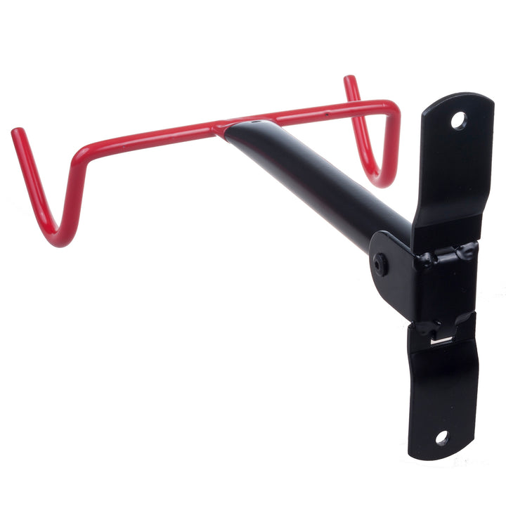 Maclean Fahrradhalterung / Wandhalterung, horizontal, Stahl, max. Belastbarkeit 30 kg, MC-430, 4 Stück