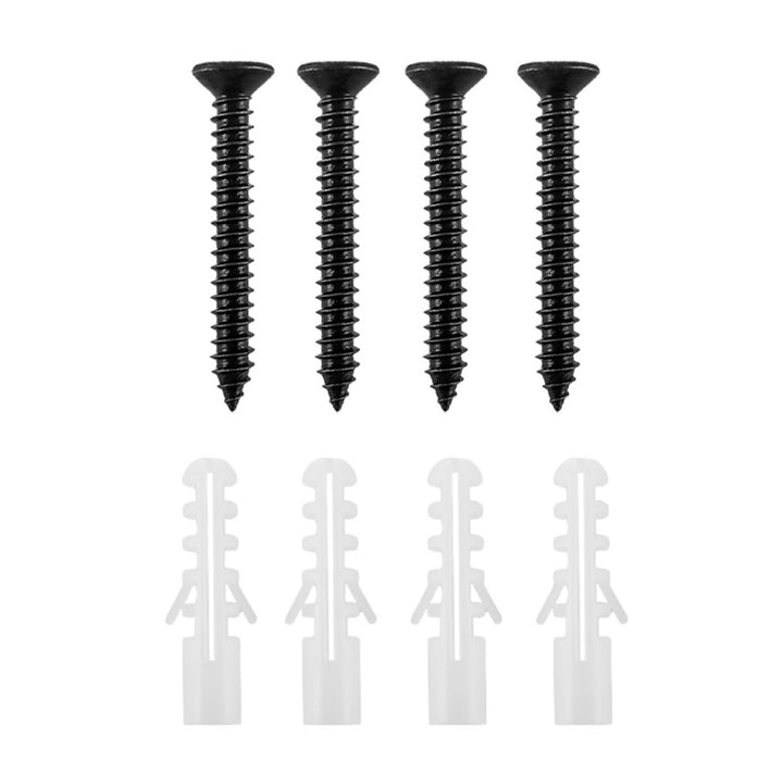 6er-Set Maclean-Wandhalterungen für Reifen, Räder, Leitern, Fahrräder, aus Stahl, max. Belastbarkeit 22 kg/Halterung, MC-488