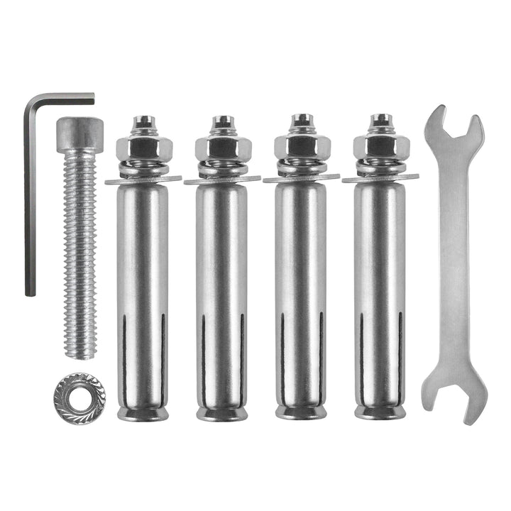 Maclean Fahrrad-Wandhalterung, horizontal, Stahl, max. Belastbarkeit 30 kg, MC-484, 3 Stück