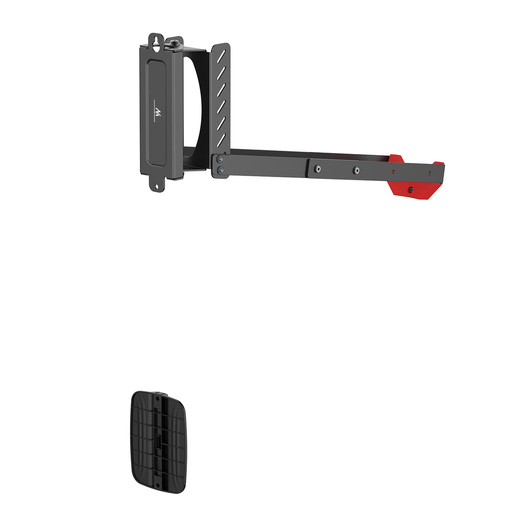 Maclean Wand-Fahrradhalter, max. 35 kg, MC-498, 3 Stück