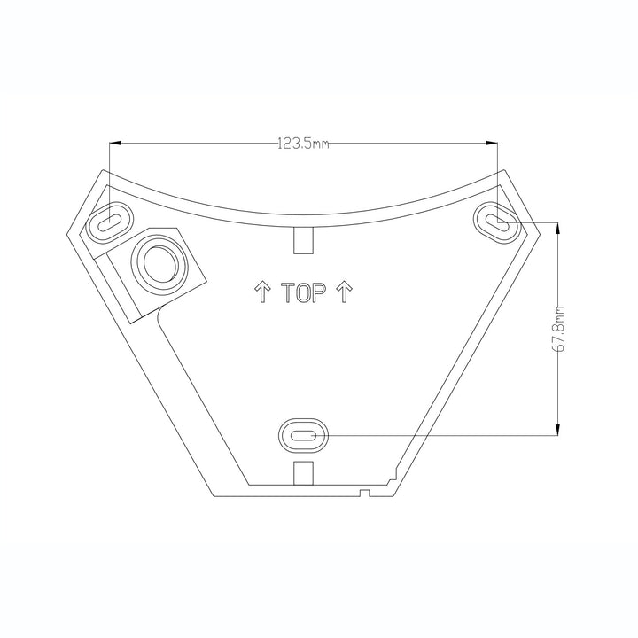 Maclean LED-Lampe mit Bewegungsmelder, PIR-Sensor, Farbe: Weiß, 10 W, IP54, 800 lm, MCE290 W, 2 Stück