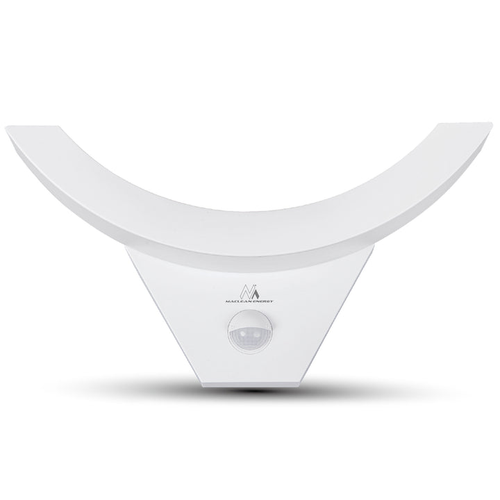Maclean LED-Leuchte mit Bewegungsmelder, PIR-Sensor, Farbe: Weiß, 10 W, IP54, 800 lm, MCE290 W, 4 Stück