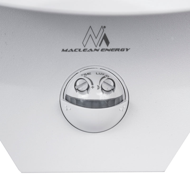 Maclean LED-Leuchte mit Bewegungsmelder, PIR-Sensor, Farbe: Weiß, 10 W, IP54, 800 lm, MCE290 W, 4 Stück