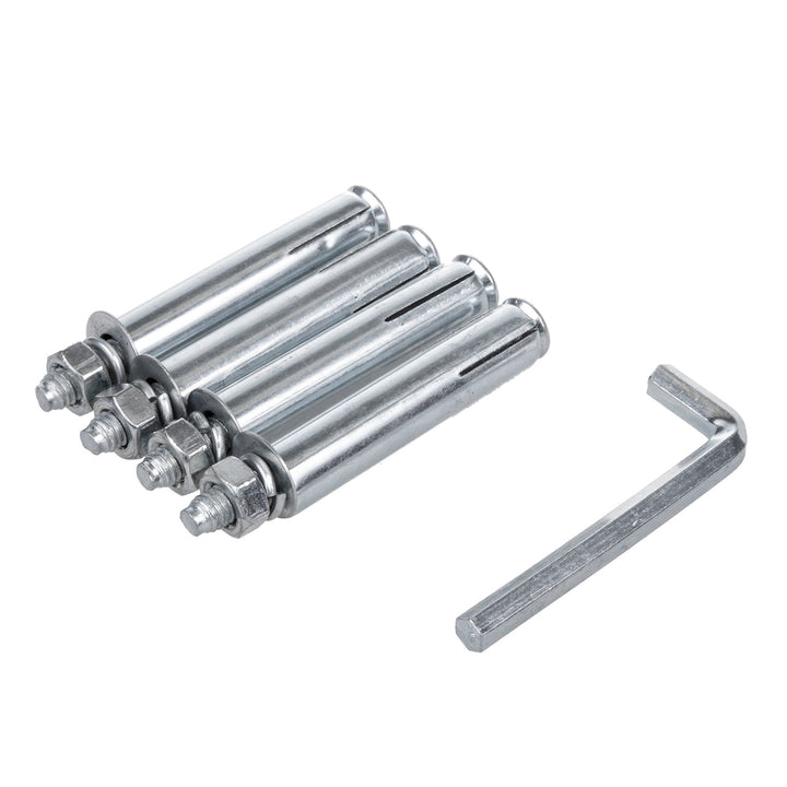 Maclean Fahrradhalterung / Wandhalterung, horizontal, Stahl, max. Belastbarkeit 30 kg, MC-431, 4 Stück