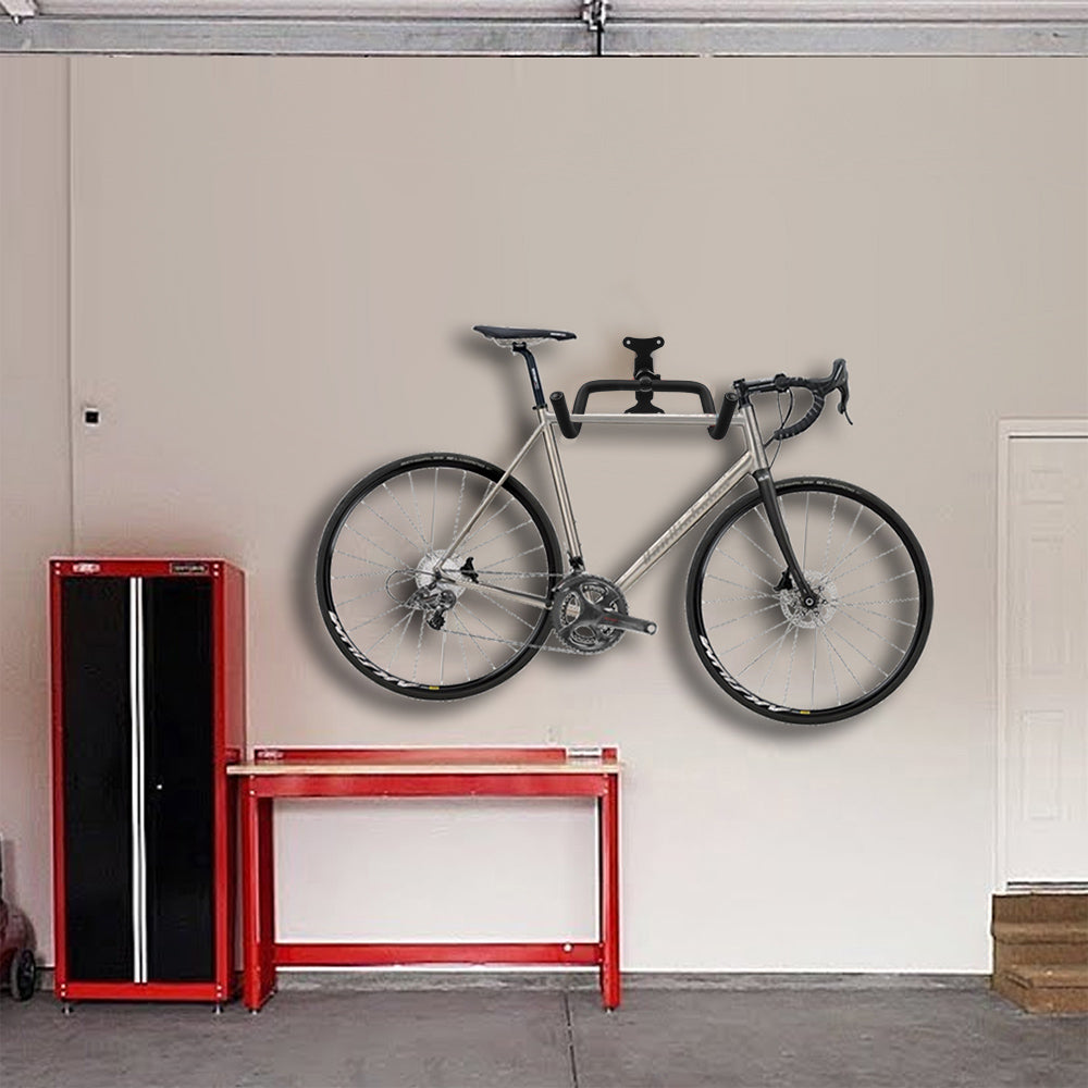 Maclean Fahrradhalterung / Wandhalterung, horizontal, Stahl, max. Belastbarkeit 30 kg, MC-431, 4 Stück