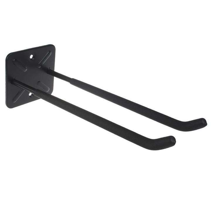 4er-Set Maclean-Wandhalterungen für Werkzeuge, Räder, Leitern, Fahrräder, aus Stahl, max. Belastbarkeit 70 kg, MC-436