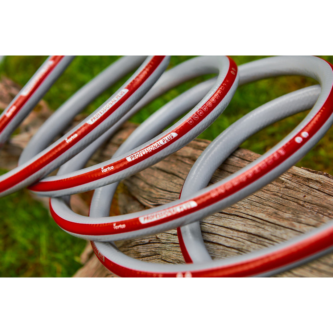 Vartco-Gartenschlauch, 6-lagig, flexibel, Durchmesser 1/2", Länge 100 m, Professional Plus
