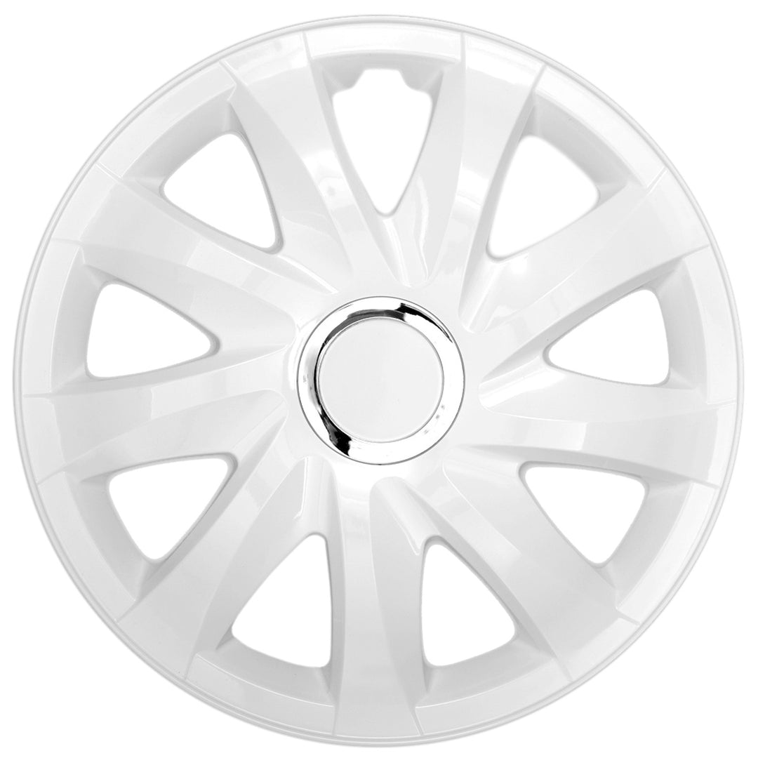 Universal-Radkappe 14'' NRM Drift, weiß lackiert, 1 Stück
