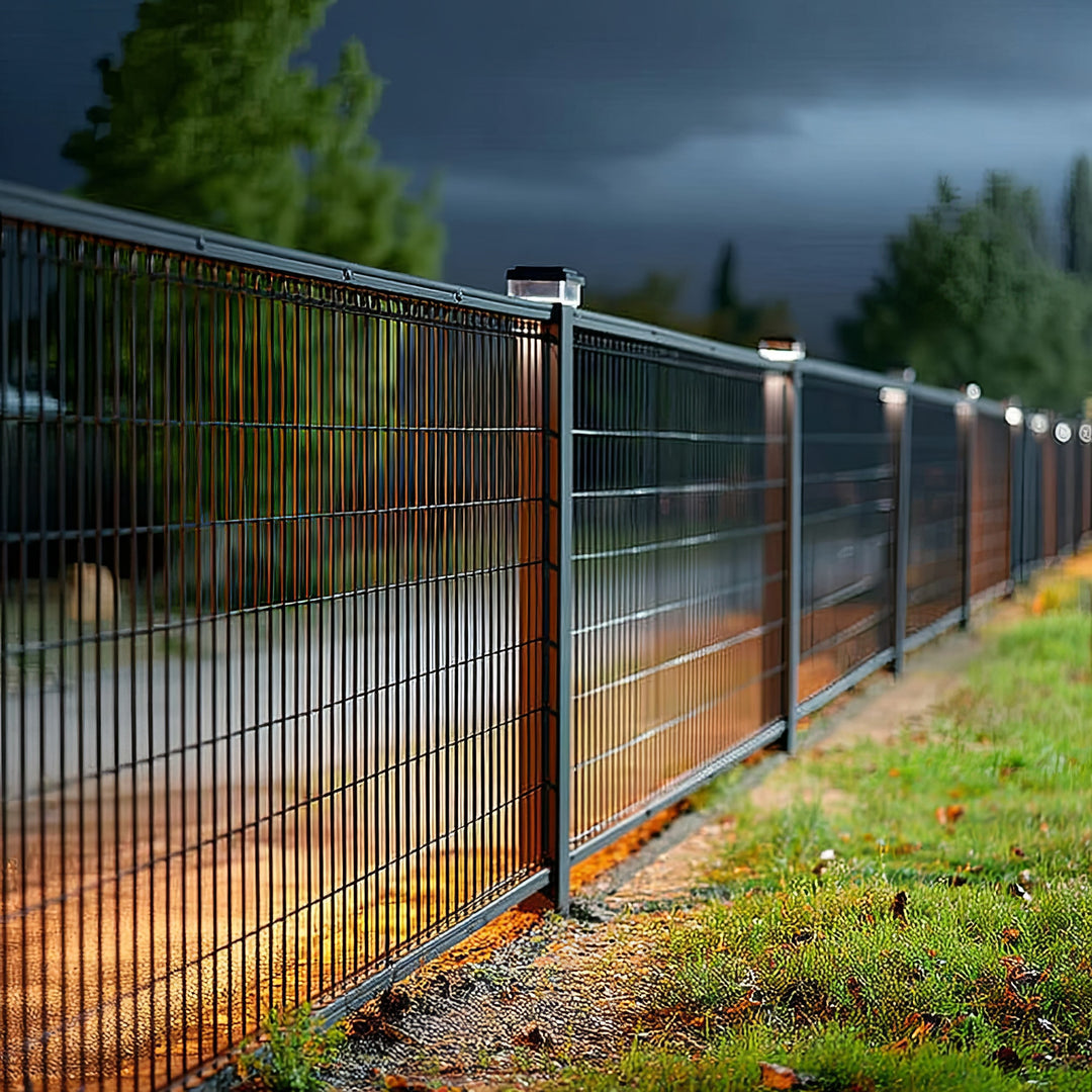 GreenBlue LED-Solarleuchte für Pfosten, 60 x 60 mm, Briefumschlag-Abdeckung, GB126, 2 Stück